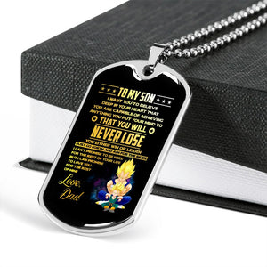 To My Son | Just Go Forth And Aim For The Skies | Jewelry | TageUnlimited
