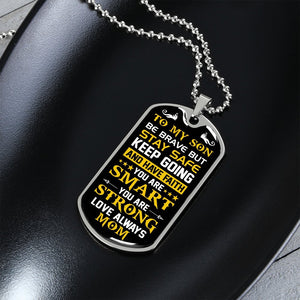 To My Son | Keep Going | Jewelry | A1014T, A1014TG, G007T, G007TG, lx-G007, PROD-1957285, PT-133, TNM-1, USER-43062 | TageUnlimited