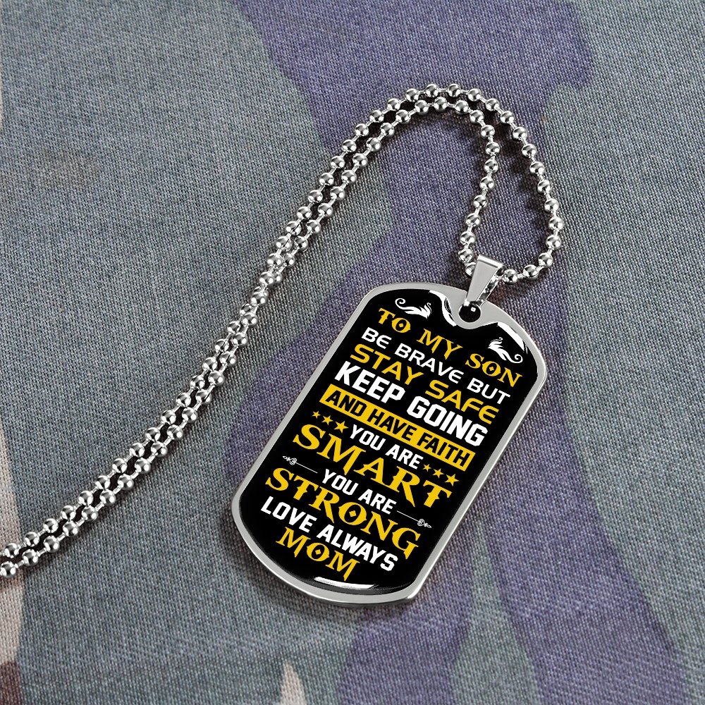To My Son | Keep Going | Jewelry | A1014T, A1014TG, G007T, G007TG, lx-G007, PROD-1957285, PT-133, TNM-1, USER-43062 | TageUnlimited