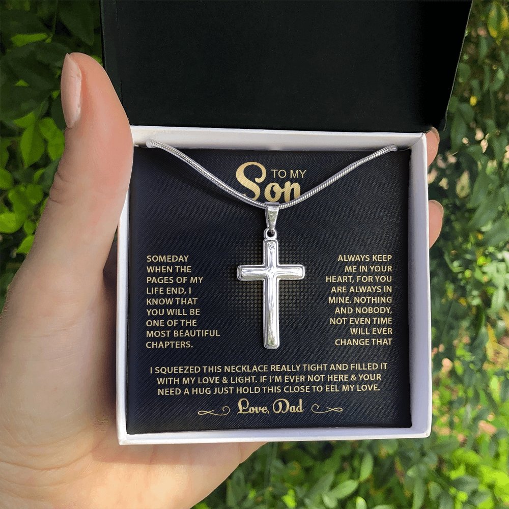 To My Son | Keep Me In Your Heart 💖🔥 | Jewelry | A1013T, E070T, lx-E070, PB23-WOOD, PROD-1600302, PT-966, TNM-1, USER-43062 | TageUnlimited