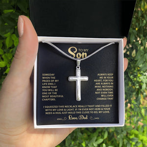 To My Son | Keep Me In Your Heart 💖🔥 | Jewelry | A1013T, E070T, lx-E070, PB23-WOOD, PROD-1600302, PT-966, TNM-1, USER-43062 | TageUnlimited