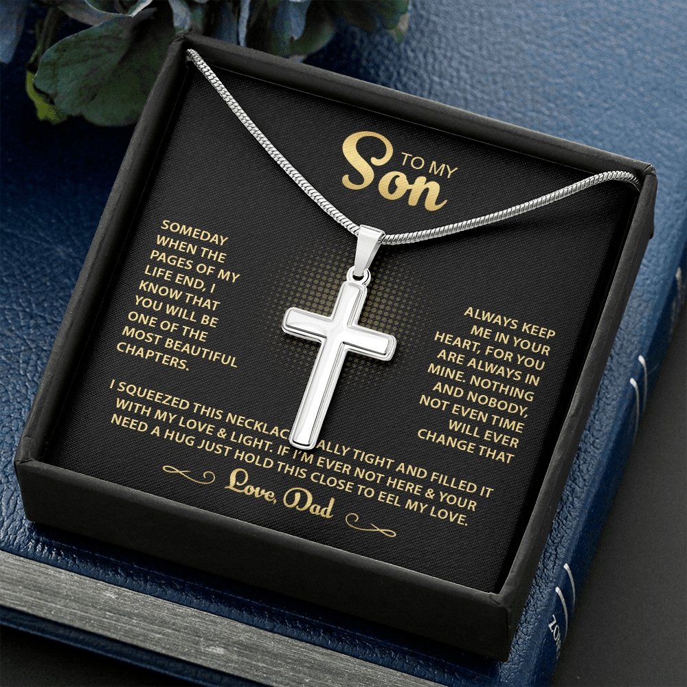 To My Son | Keep Me In Your Heart 💖🔥 | Jewelry | A1013T, E070T, lx-E070, PB23-WOOD, PROD-1600302, PT-966, TNM-1, USER-43062 | TageUnlimited