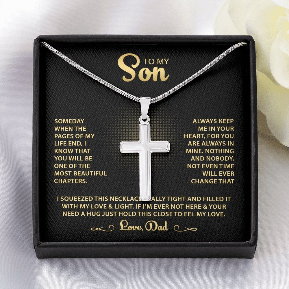To My Son | Keep Me In Your Heart 💖🔥 | Jewelry | A1013T, E070T, lx-E070, PB23-WOOD, PROD-1600302, PT-966, TNM-1, USER-43062 | TageUnlimited