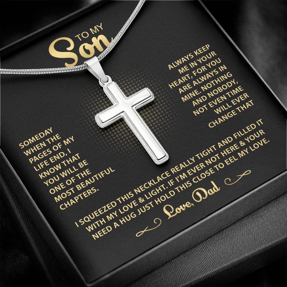 To My Son | Keep Me In Your Heart 💖🔥 | Jewelry | A1013T, E070T, lx-E070, PB23-WOOD, PROD-1600302, PT-966, TNM-1, USER-43062 | TageUnlimited