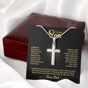 To My Son | Keep Me In Your Heart 💖🔥 | Jewelry | A1013T, E070T, lx-E070, PB23-WOOD, PROD-1600302, PT-966, TNM-1, USER-43062 | TageUnlimited