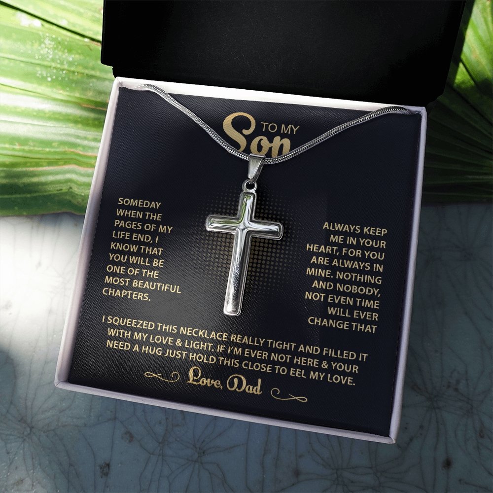 To My Son | Keep Me In Your Heart 💖🔥 | Jewelry | A1013T, E070T, lx-E070, PB23-WOOD, PROD-1600302, PT-966, TNM-1, USER-43062 | TageUnlimited