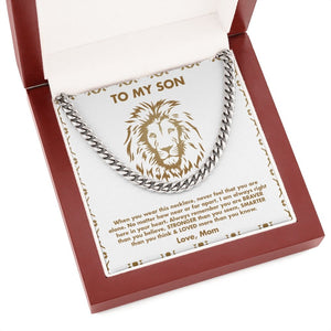 To My Son | Never Feel You Are Alone 💖💎 | Jewelry | C30184T, C30184TG, lx-C30184, PB23-WOOD, PROD-1945355, PT-1772, USER-43062 | TageUnlimited