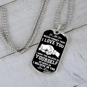 To My Son | Never Forget 🖤 | Jewelry | A1014T, A1014TG, G007T, G007TG, lx-G007, PROD-1941488, PT-133, TNM-1, USER-43062 | TageUnlimited