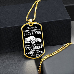 To My Son | Never Forget 🖤 | Jewelry | A1014T, A1014TG, G007T, G007TG, lx-G007, PROD-1941488, PT-133, TNM-1, USER-43062 | TageUnlimited