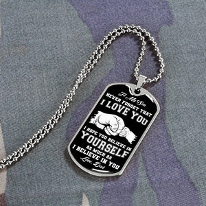To My Son | Never Forget 🖤 | Jewelry | A1014T, A1014TG, G007T, G007TG, lx-G007, PROD-1941488, PT-133, TNM-1, USER-43062 | TageUnlimited