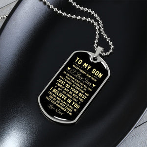 To My Son | Never Forget How Much I Love You | Jewelry | TageUnlimited