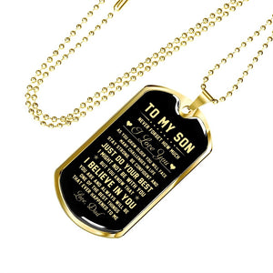 To My Son | Never Forget How Much I Love You | Jewelry | TageUnlimited