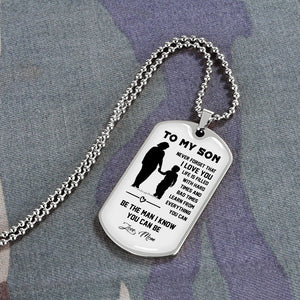 To My Son | Never Forget That I Love You ❤ | Jewelry | A1014T, A1014TG, G007T, G007TG, lx-G007, PROD-1946211, PT-133, TNM-1, USER-43062 | TageUnlimited