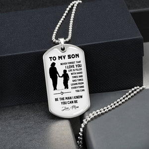 To My Son | Never Forget That I Love You ❤ | Jewelry | A1014T, A1014TG, G007T, G007TG, lx-G007, PROD-1946211, PT-133, TNM-1, USER-43062 | TageUnlimited