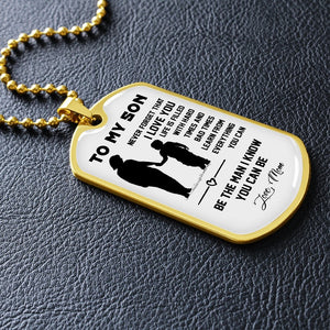 To My Son | Never Forget That I Love You ❤ | Jewelry | A1014T, A1014TG, G007T, G007TG, lx-G007, PROD-1946211, PT-133, TNM-1, USER-43062 | TageUnlimited