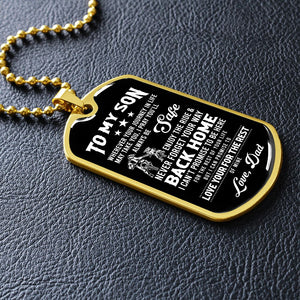 To My Son | Never Forget Your Way Back Home | Jewelry | TageUnlimited