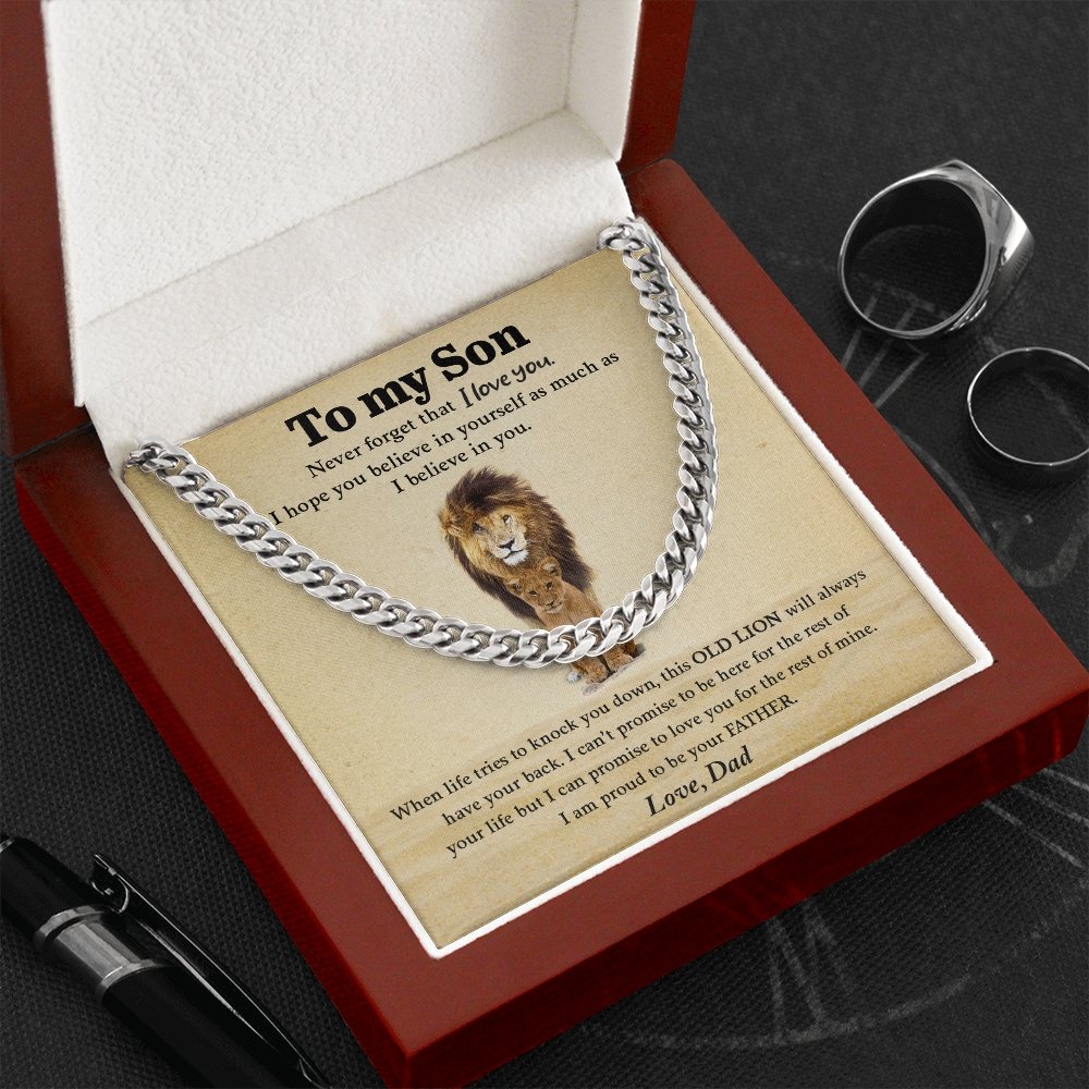 To My Son | Proud To Be Your Father | Jewelry | C30184T, C30184TG, lx-C30184, PB23-WOOD, PROD-1967004, PT-1772, USER-43062 | TageUnlimited