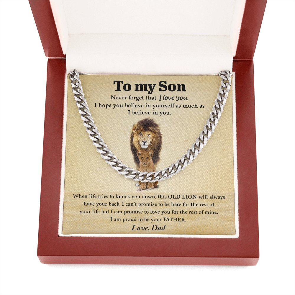 To My Son | Proud To Be Your Father | Jewelry | C30184T, C30184TG, lx-C30184, PB23-WOOD, PROD-1967004, PT-1772, USER-43062 | TageUnlimited