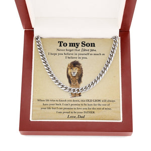 To My Son | Proud To Be Your Father | Jewelry | C30184T, C30184TG, lx-C30184, PB23-WOOD, PROD-1967004, PT-1772, USER-43062 | TageUnlimited