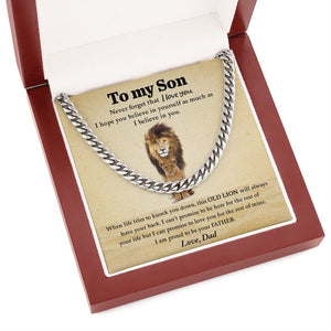 To My Son | Proud To Be Your Father | Jewelry | C30184T, C30184TG, lx-C30184, PB23-WOOD, PROD-1967004, PT-1772, USER-43062 | TageUnlimited