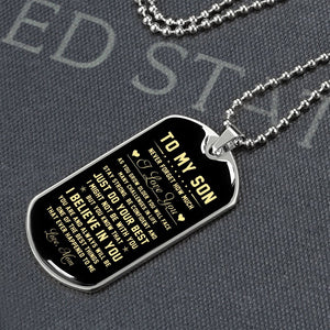 To My Son | Stay Strong | Jewelry | TageUnlimited