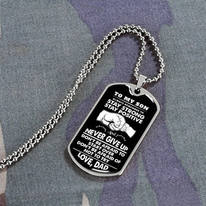 To My Son | Stay Strong | Jewelry | A1014T, A1014TG, G007T, G007TG, lx-G007, PROD-1967352, PT-133, TNM-1, USER-43062 | TageUnlimited