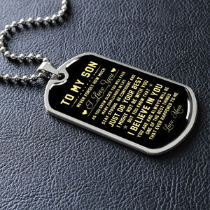 To My Son | Stay Strong | Jewelry | TageUnlimited