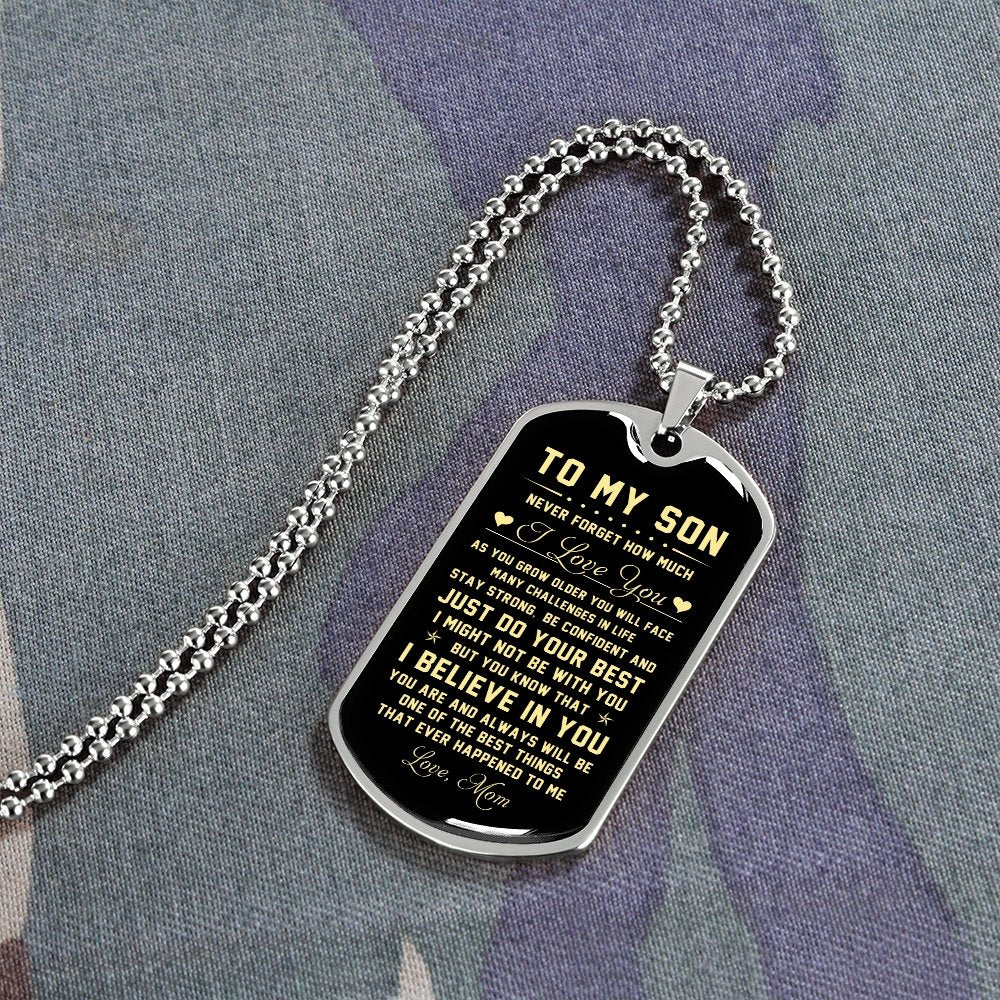 To My Son | Stay Strong | Jewelry | TageUnlimited