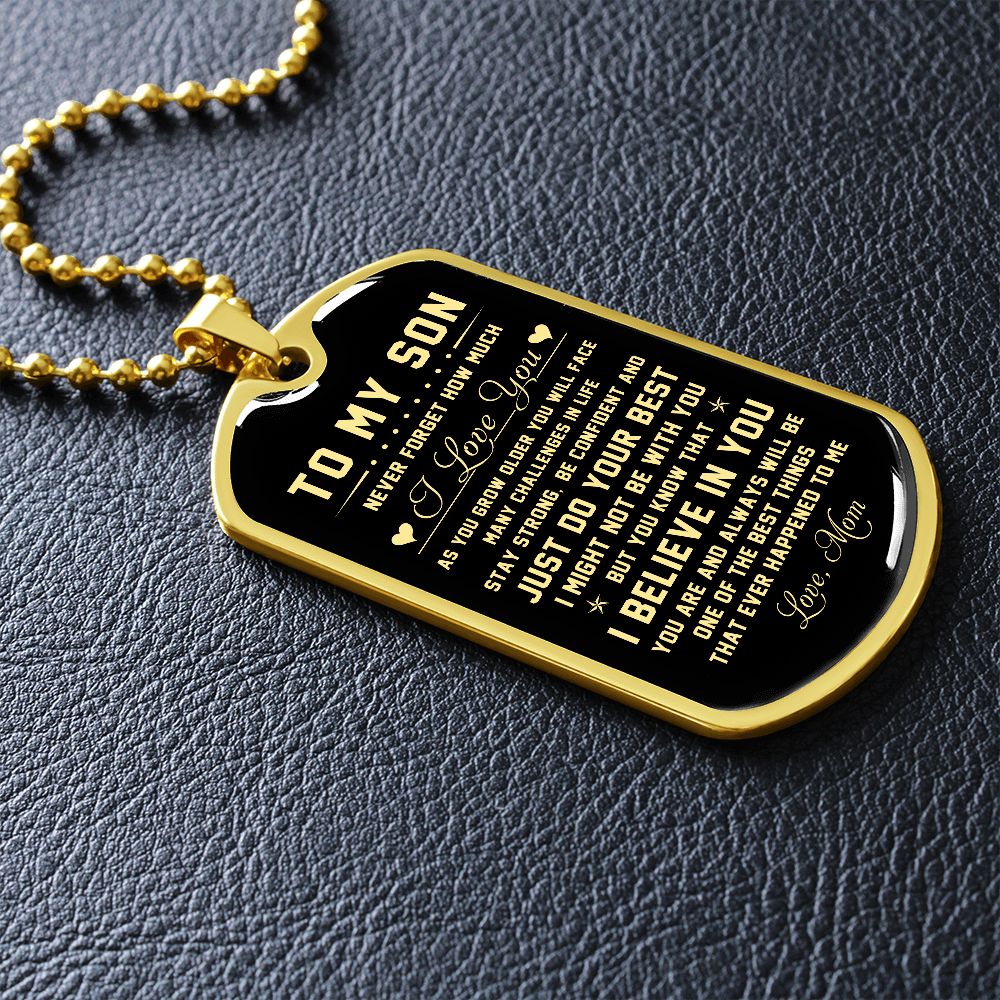 To My Son | Stay Strong | Jewelry | TageUnlimited