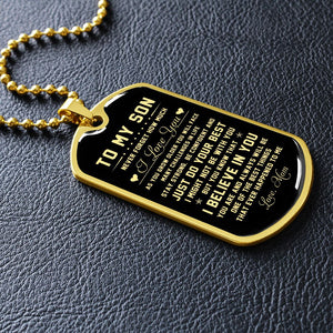 To My Son | Stay Strong | Jewelry | TageUnlimited
