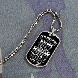 To My Son | Stay Strong Be Confident | Jewelry | TageUnlimited