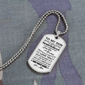 To My Son | Wherever Your Journey | Jewelry | A1014T, A1014TG, G007T, G007TG, lx-G007, PROD-1950147, PT-133, TNM-1, USER-43062 | TageUnlimited