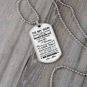 To My Son | Wherever Your Journey | Jewelry | A1014T, A1014TG, G007T, G007TG, lx-G007, PROD-1950147, PT-133, TNM-1, USER-43062 | TageUnlimited