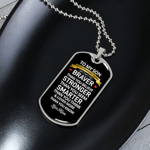 To My Son | You Are Smarter Than You Think | Jewelry | TageUnlimited