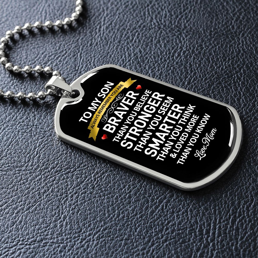 To My Son | You Are Smarter Than You Think | Jewelry | TageUnlimited