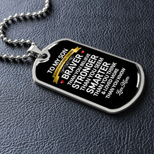 To My Son | You Are Smarter Than You Think | Jewelry | TageUnlimited