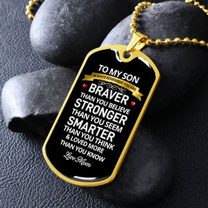 To My Son | You Are Smarter Than You Think | Jewelry | TageUnlimited