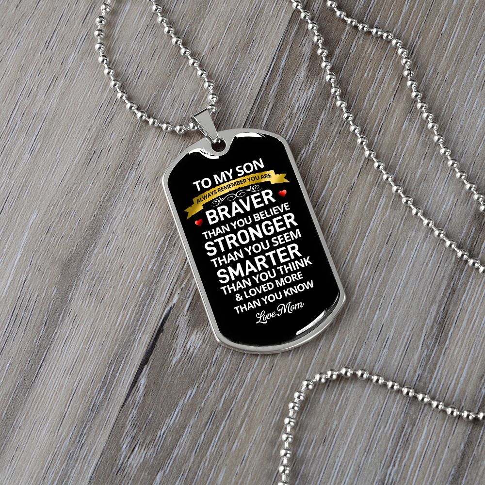 To My Son | You Are Smarter Than You Think | Jewelry | TageUnlimited