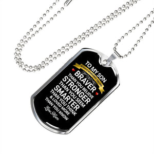 To My Son | You Are Smarter Than You Think | Jewelry | TageUnlimited