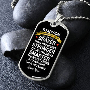 To My Son | You Are Smarter Than You Think | Jewelry | TageUnlimited