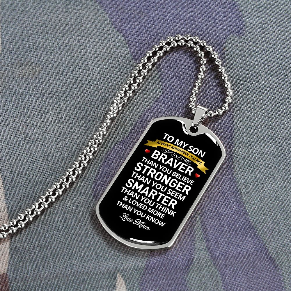 To My Son | You Are Smarter Than You Think | Jewelry | TageUnlimited