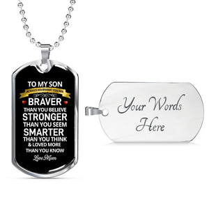 To My Son | You Are Smarter Than You Think | Jewelry | TageUnlimited