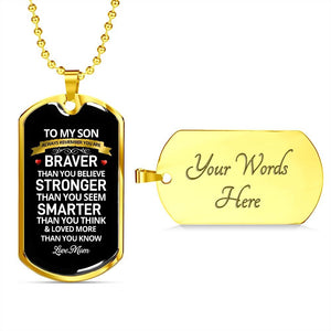 To My Son | You Are Smarter Than You Think | Jewelry | TageUnlimited