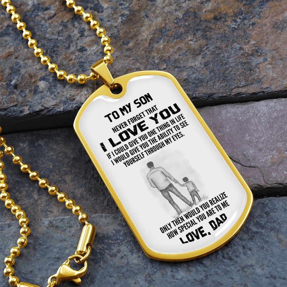To My Son | You Are Special To Me ♡ | Jewelry | A1014T, A1014TG, G007T, G007TG, lx-G007, PROD-1946159, PT-133, TNM-1, USER-43062 | TageUnlimited