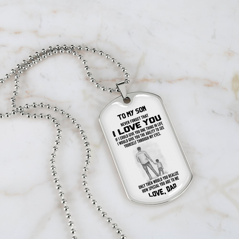 To My Son | You Are Special To Me ♡ | Jewelry | A1014T, A1014TG, G007T, G007TG, lx-G007, PROD-1946159, PT-133, TNM-1, USER-43062 | TageUnlimited