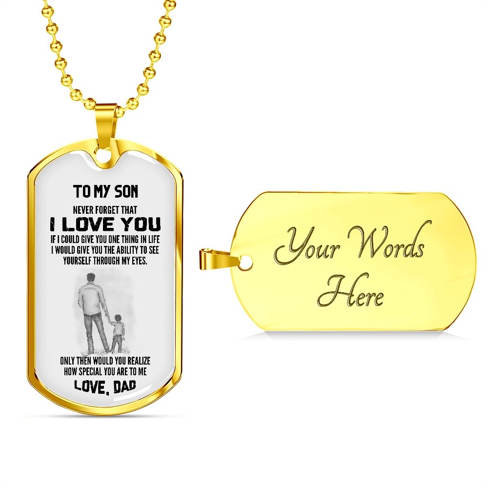 To My Son | You Are Special To Me ♡ | Jewelry | A1014T, A1014TG, G007T, G007TG, lx-G007, PROD-1946159, PT-133, TNM-1, USER-43062 | TageUnlimited