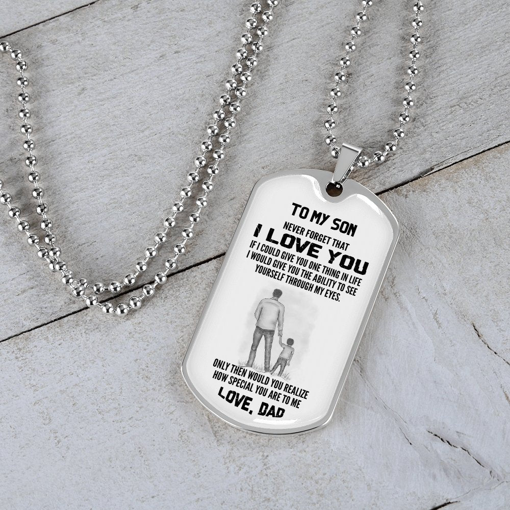 To My Son | You Are Special To Me ♡ | Jewelry | A1014T, A1014TG, G007T, G007TG, lx-G007, PROD-1946159, PT-133, TNM-1, USER-43062 | TageUnlimited