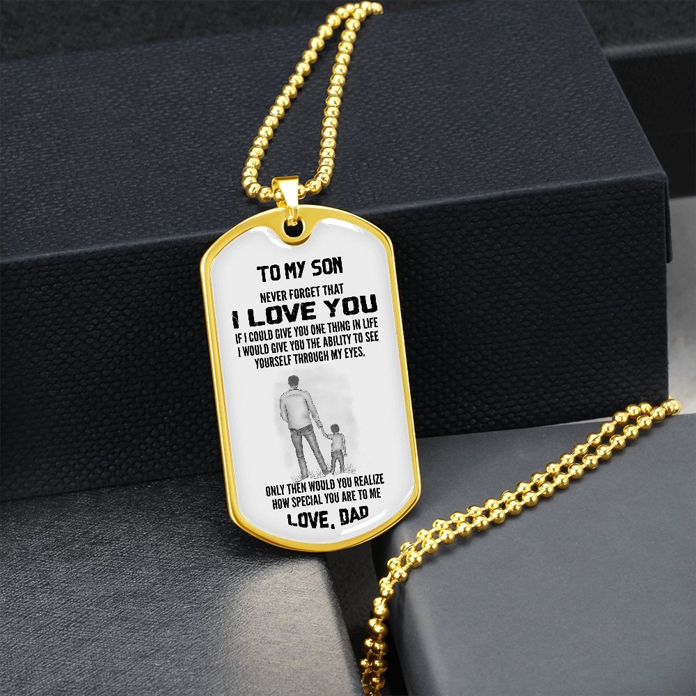 To My Son | You Are Special To Me ♡ | Jewelry | A1014T, A1014TG, G007T, G007TG, lx-G007, PROD-1946159, PT-133, TNM-1, USER-43062 | TageUnlimited