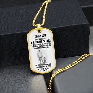 To My Son | You Are Special To Me ♡ | Jewelry | A1014T, A1014TG, G007T, G007TG, lx-G007, PROD-1946159, PT-133, TNM-1, USER-43062 | TageUnlimited