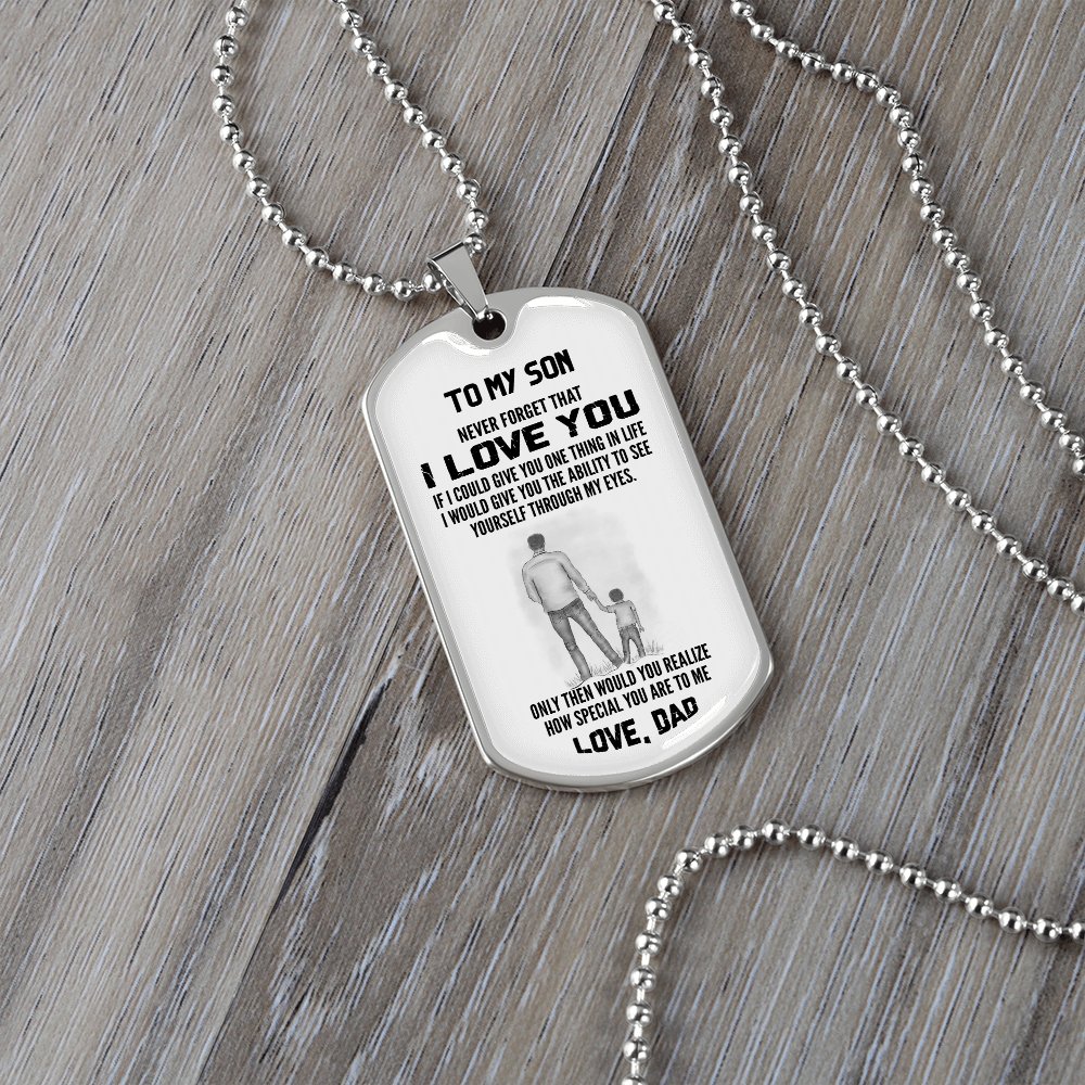 To My Son | You Are Special To Me ♡ | Jewelry | A1014T, A1014TG, G007T, G007TG, lx-G007, PROD-1946159, PT-133, TNM-1, USER-43062 | TageUnlimited